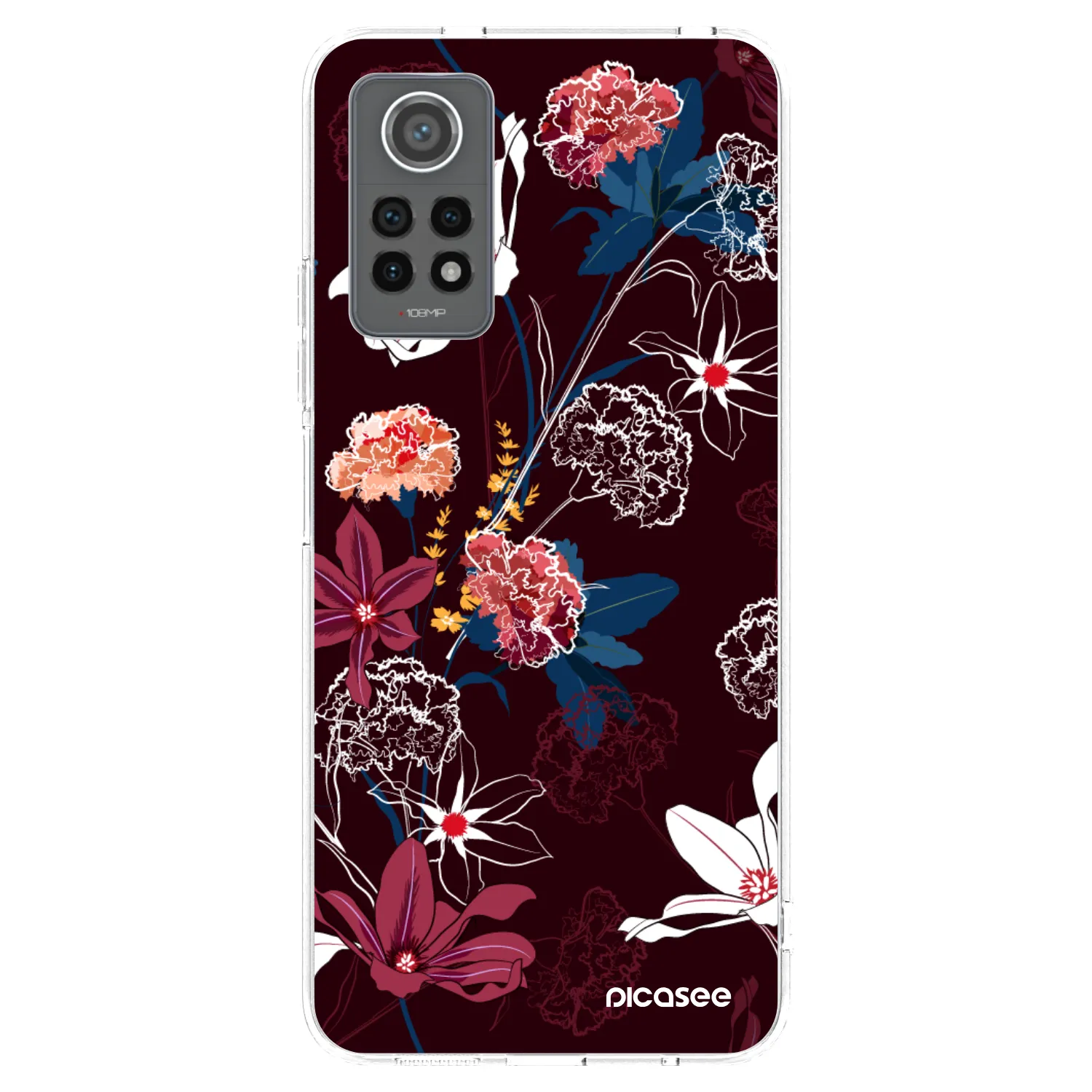 Picasee husă transparentă din silicon pentru Xiaomi Redmi Note 12 Pro 4G - Dark Meadow