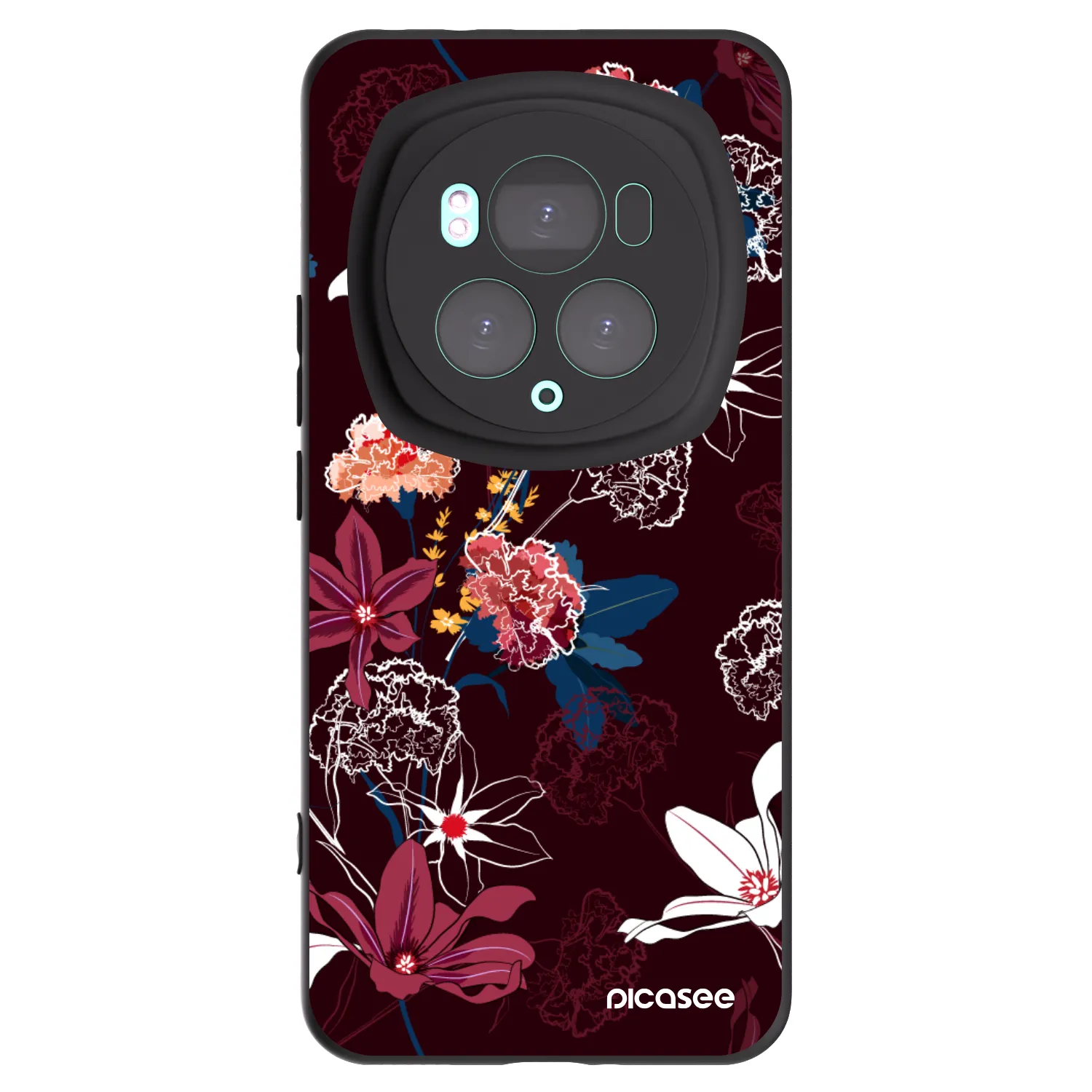Picasee husă neagră din silicon pentru Honor Magic6 Pro - Dark Meadow