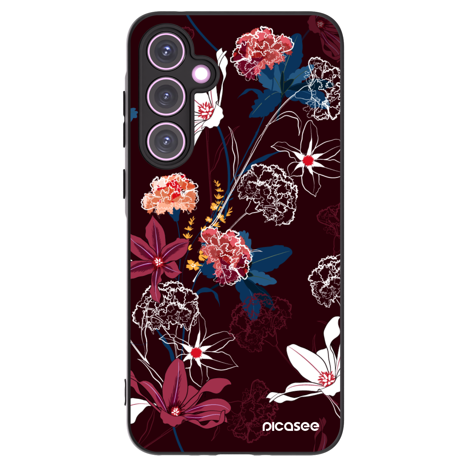 Picasee husă neagră din silicon pentru Samsung Galaxy A35 5G A356B - Dark Meadow