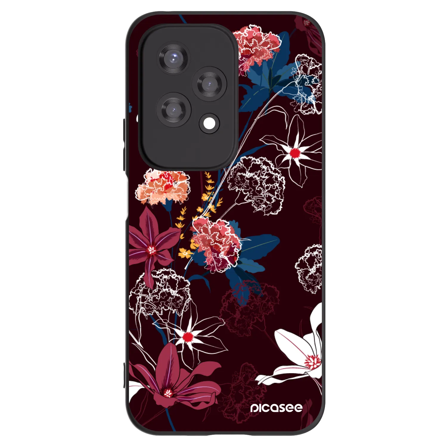 Picasee husă neagră din silicon pentru Honor 200 Lite - Dark Meadow