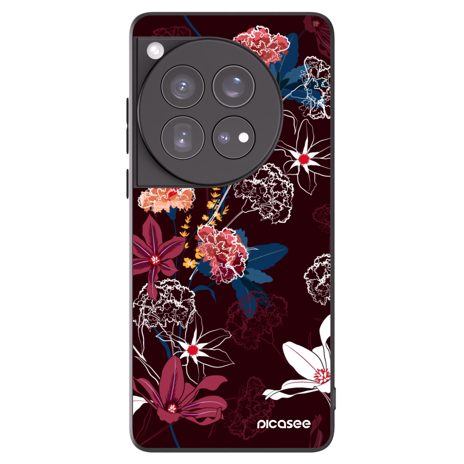 Picasee husă neagră din silicon pentru OnePlus 12 5G - Dark Meadow