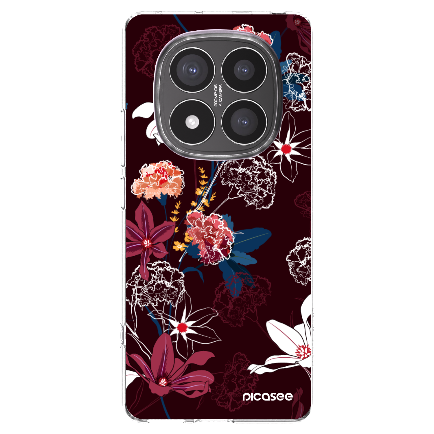 Picasee husă transparentă din silicon pentru Xiaomi Redmi Note 14 Pro+ 5G - Dark Meadow