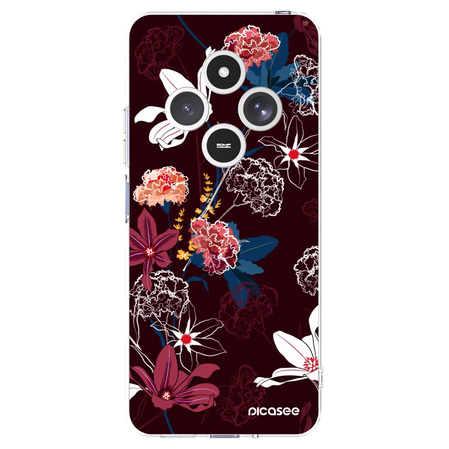 Picasee husă transparentă din silicon pentru Xiaomi Redmi 14C - Dark Meadow