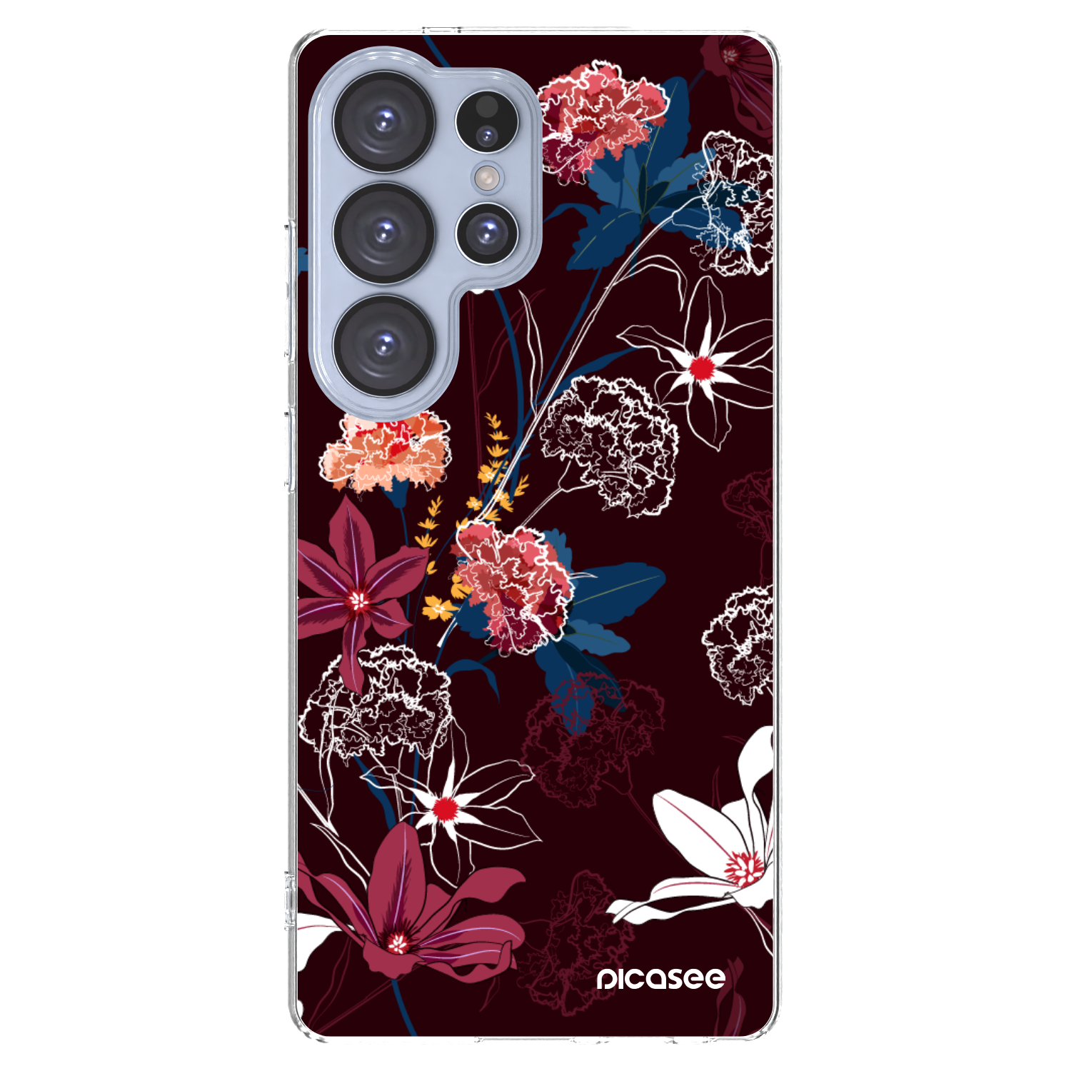 Picasee husă transparentă din silicon pentru Samsung Galaxy S25 Ultra 5G - Dark Meadow