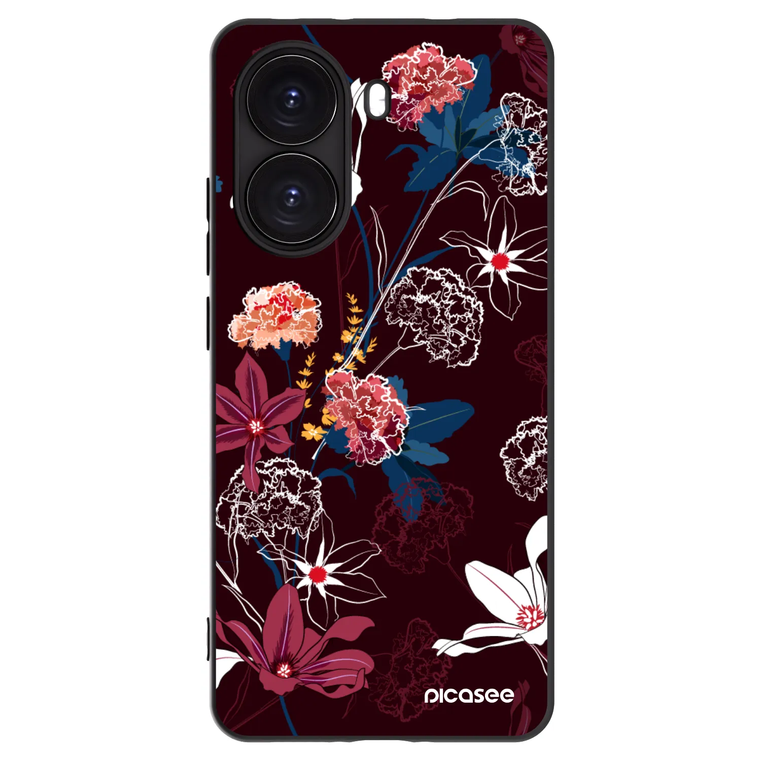 Picasee husă neagră din silicon pentru Xiaomi Poco X7 Pro 5G - Dark Meadow