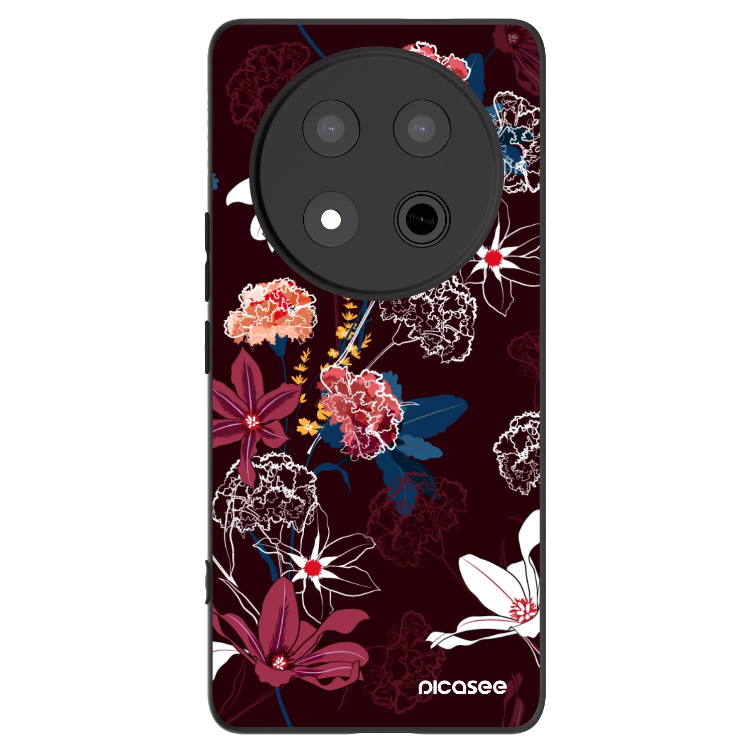 Picasee husă neagră din silicon pentru Honor Magic7 Lite 5G - Dark Meadow