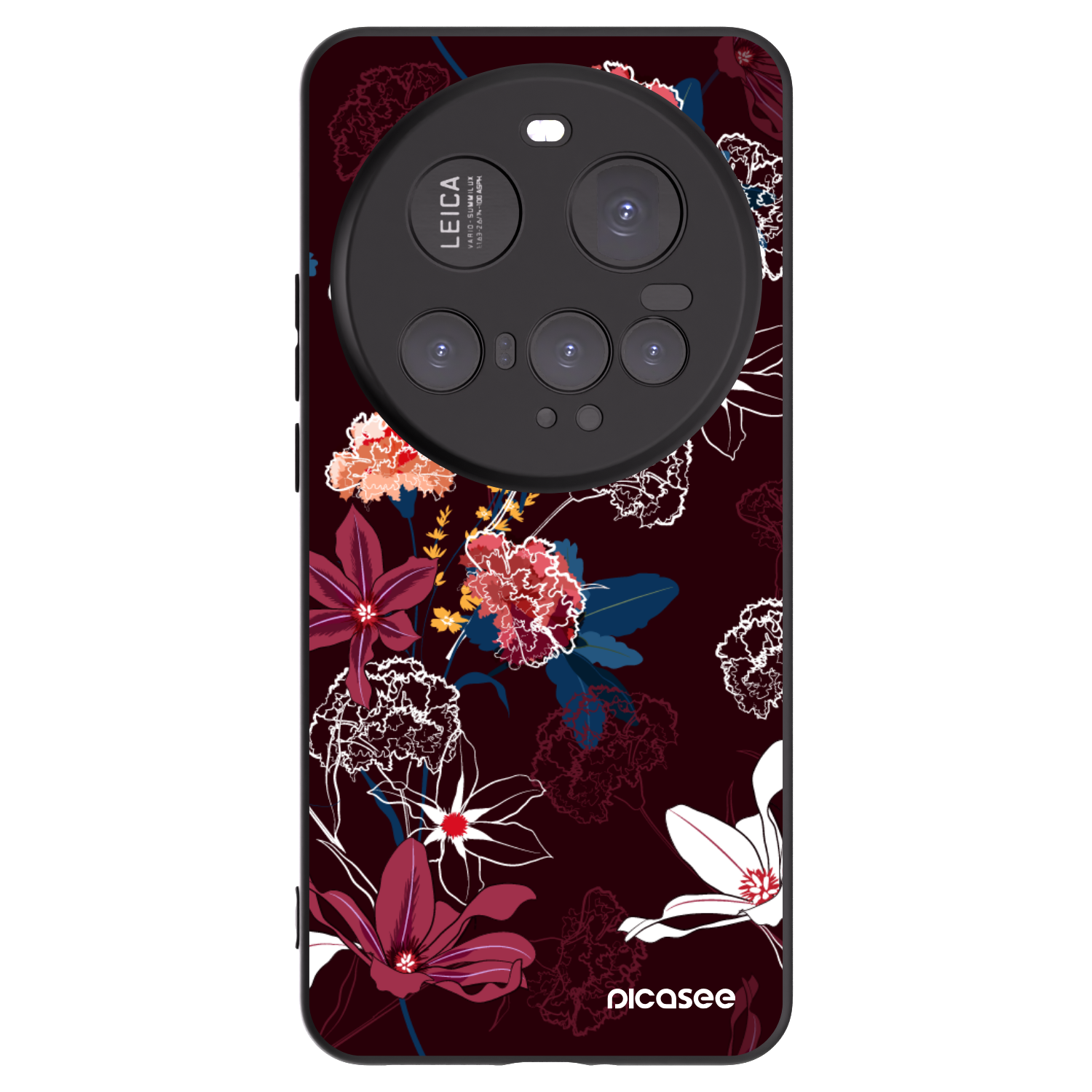 Picasee husă neagră din silicon pentru Xiaomi 15 Ultra - Dark Meadow