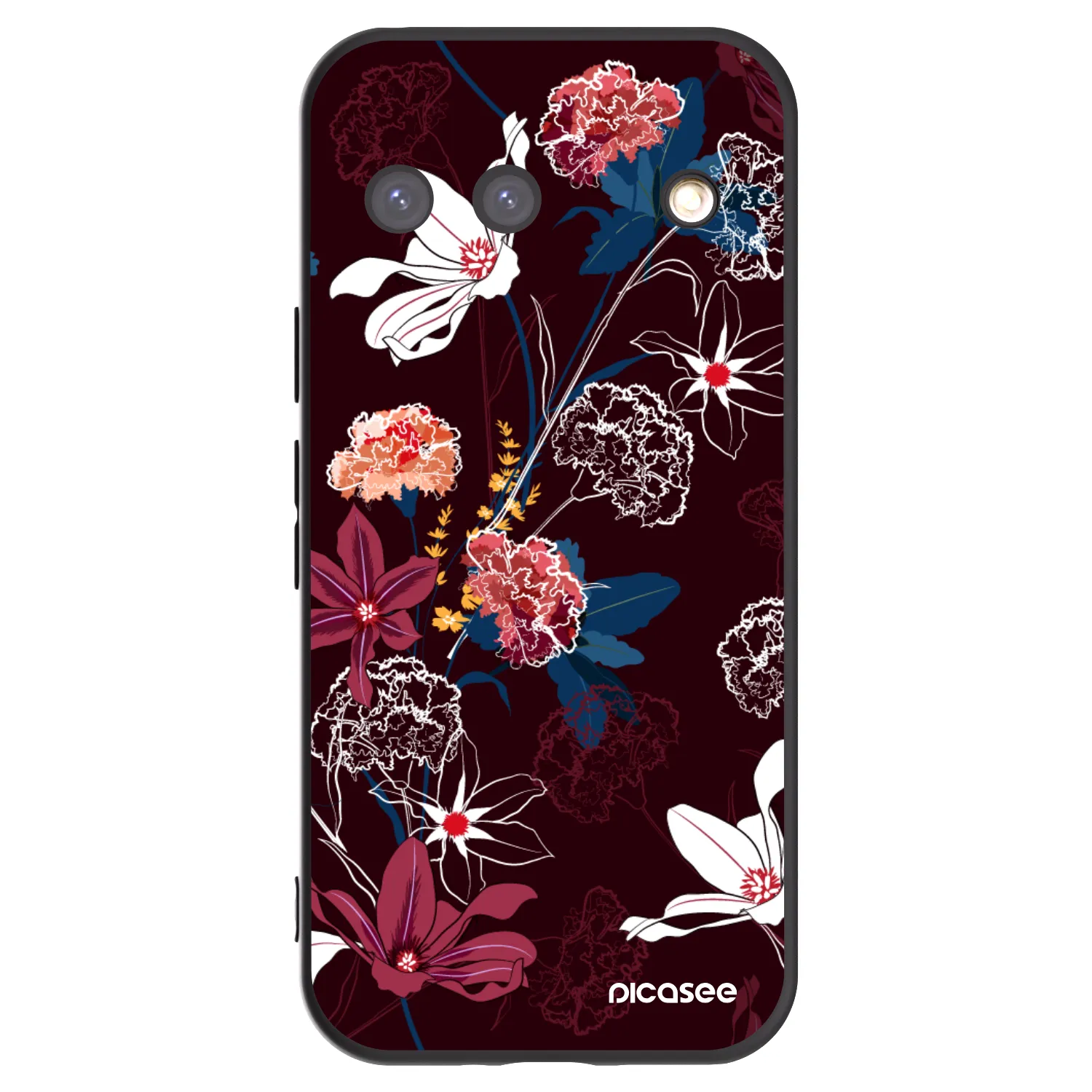 Picasee husă neagră din silicon pentru Google Pixel 9 - Dark Meadow