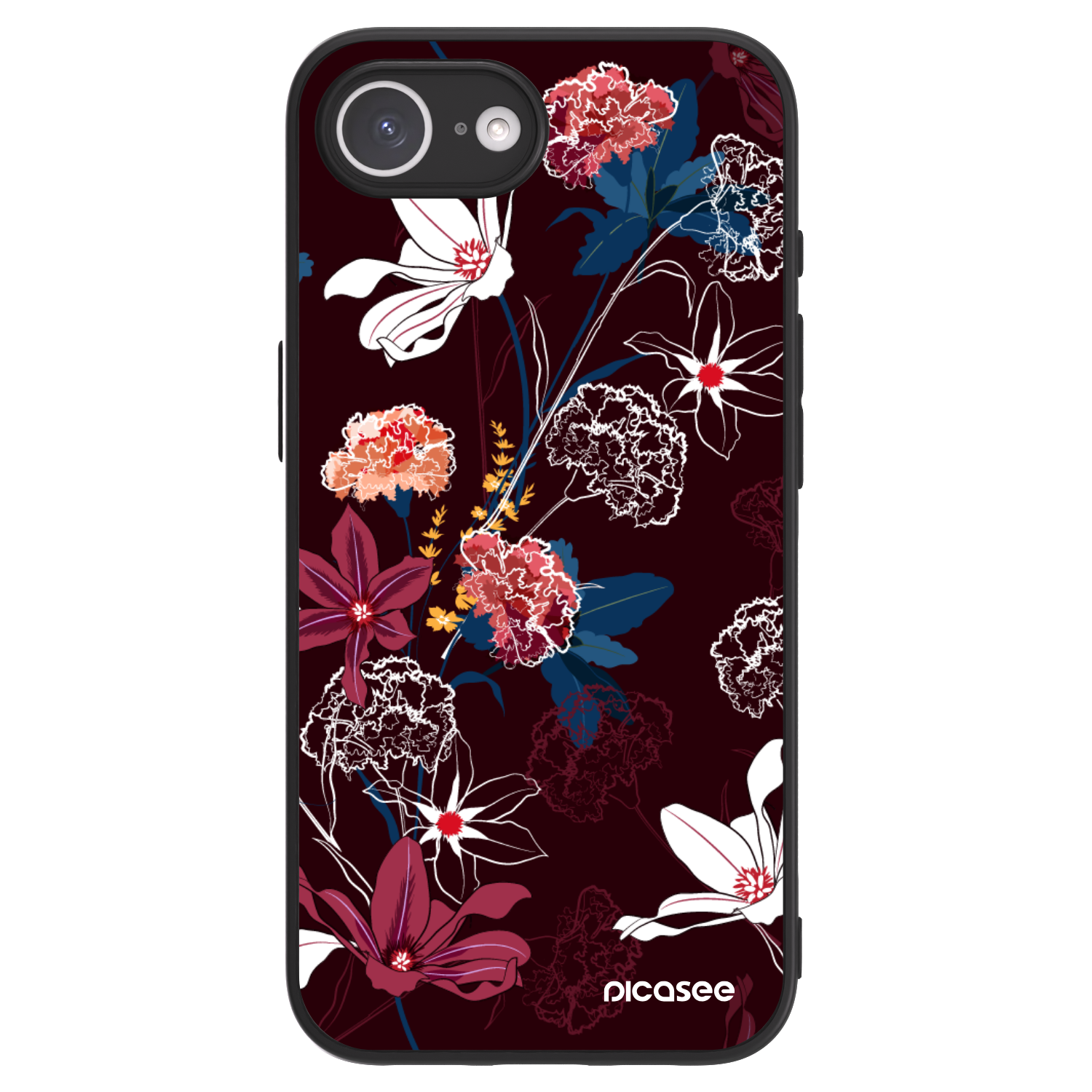 Picasee ULTIMATE CASE MagSafe pentru Apple iPhone 16e - Dark Meadow