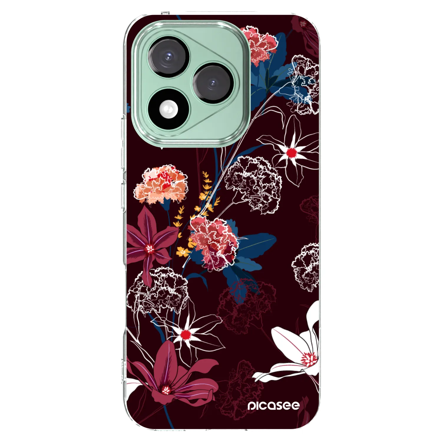 Picasee husă transparentă din silicon pentru Honor 400 Lite 5G - Dark Meadow