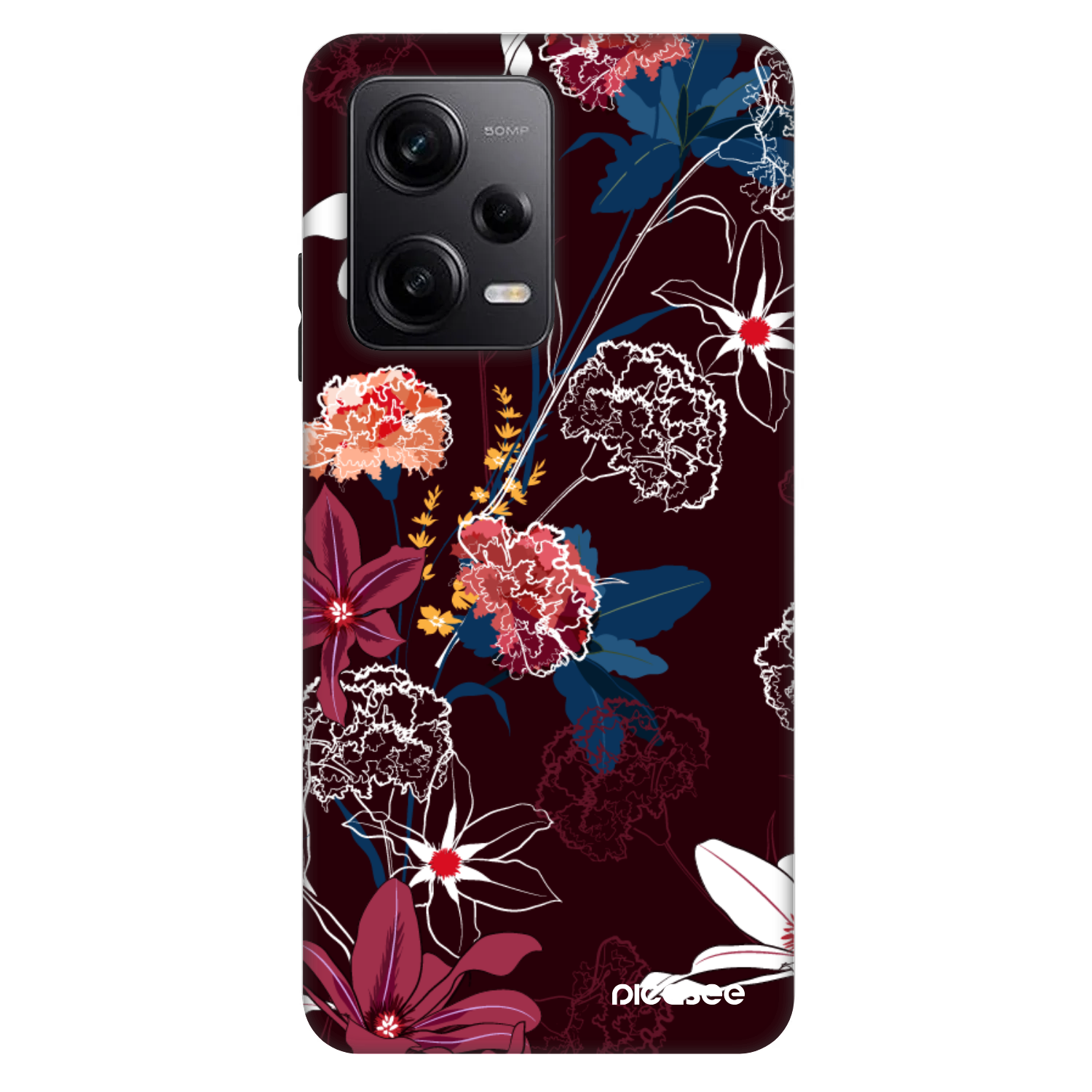 Picasee Fashion Case pentru Xiaomi Redmi Note 12 Pro+ 5G - Dark Meadow