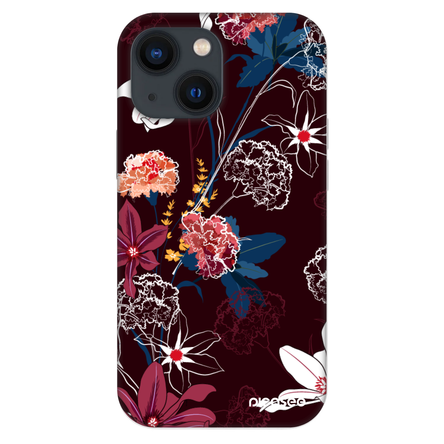 Picasee Fashion Case pentru Apple iPhone 13 mini - Dark Meadow