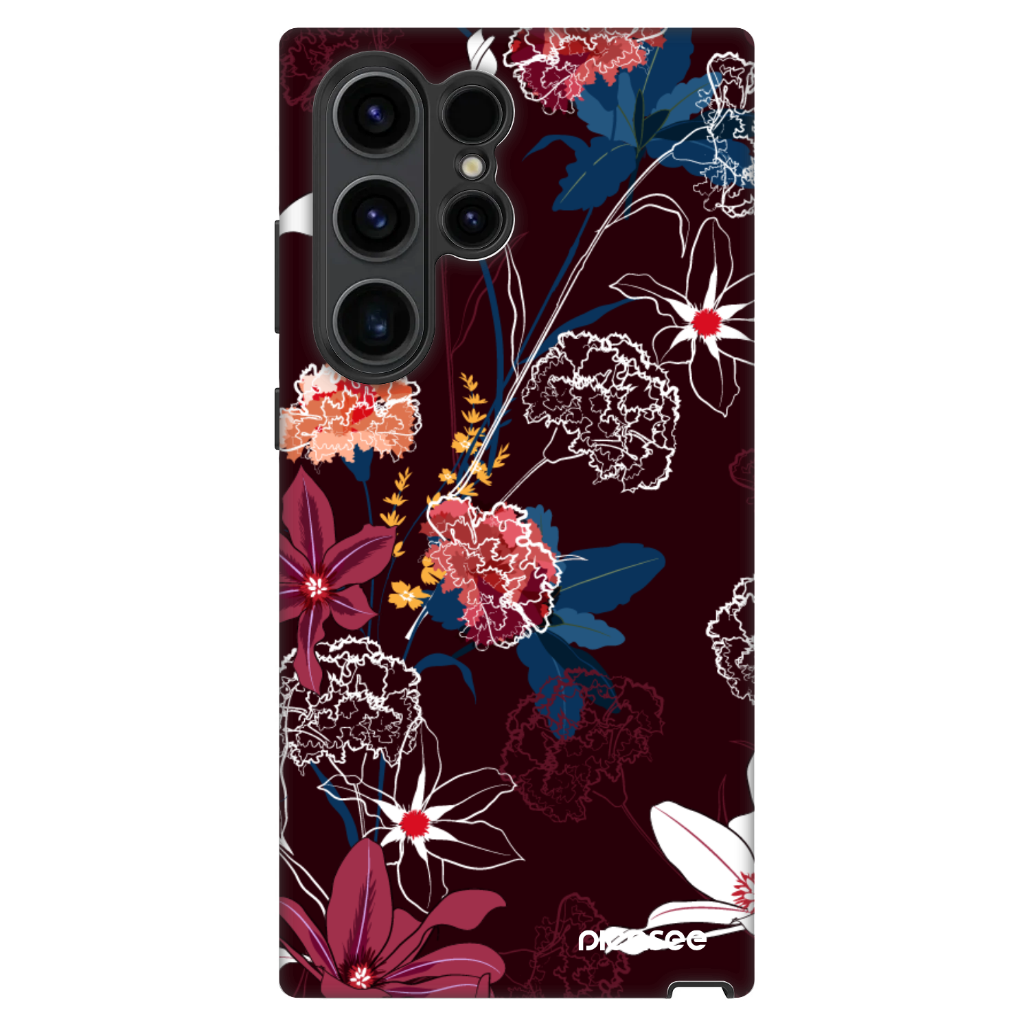 Picasee Fashion Case pentru Samsung Galaxy S23 Ultra 5G - Dark Meadow