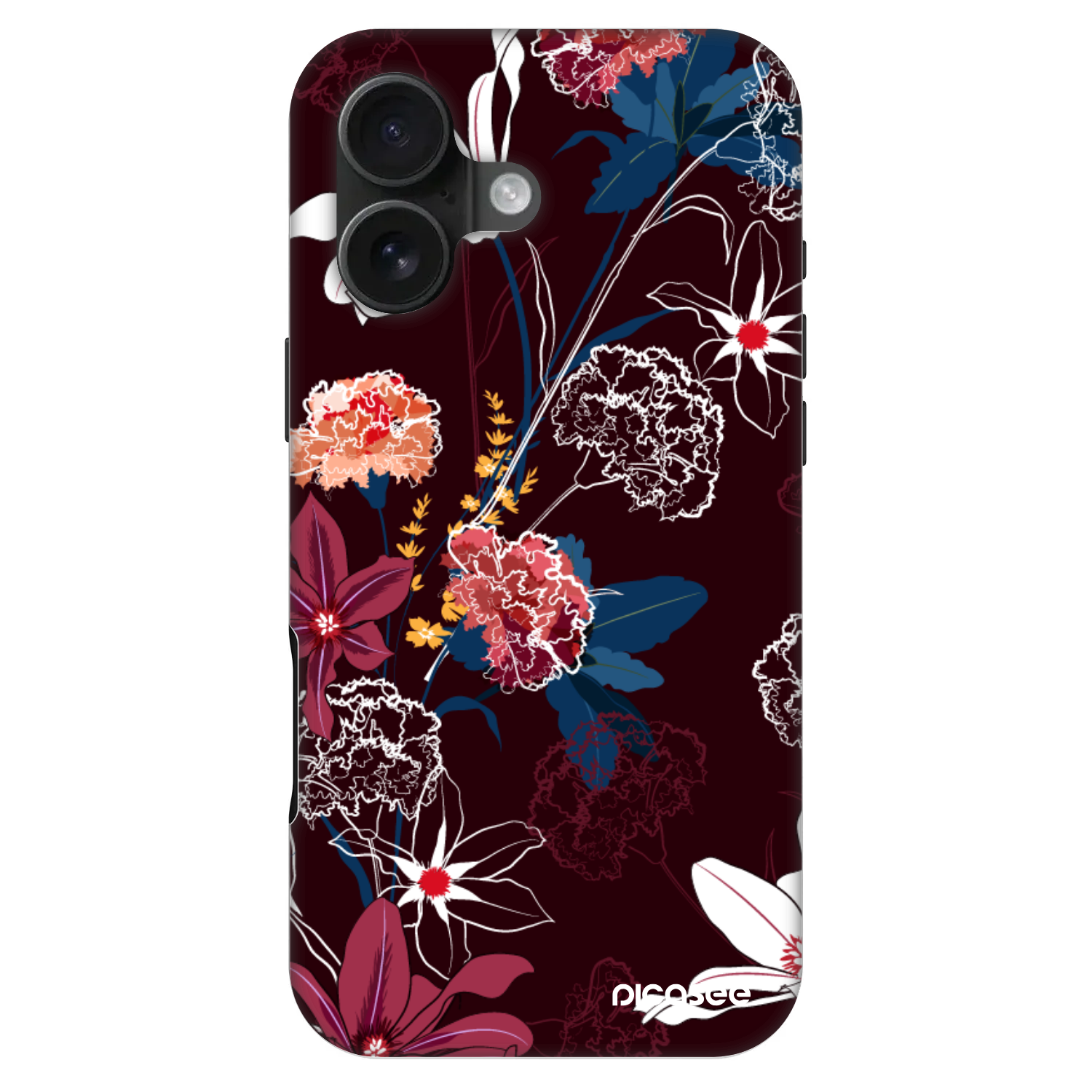 Picasee Fashion Case MagSafe pentru Apple iPhone 16 - Dark Meadow