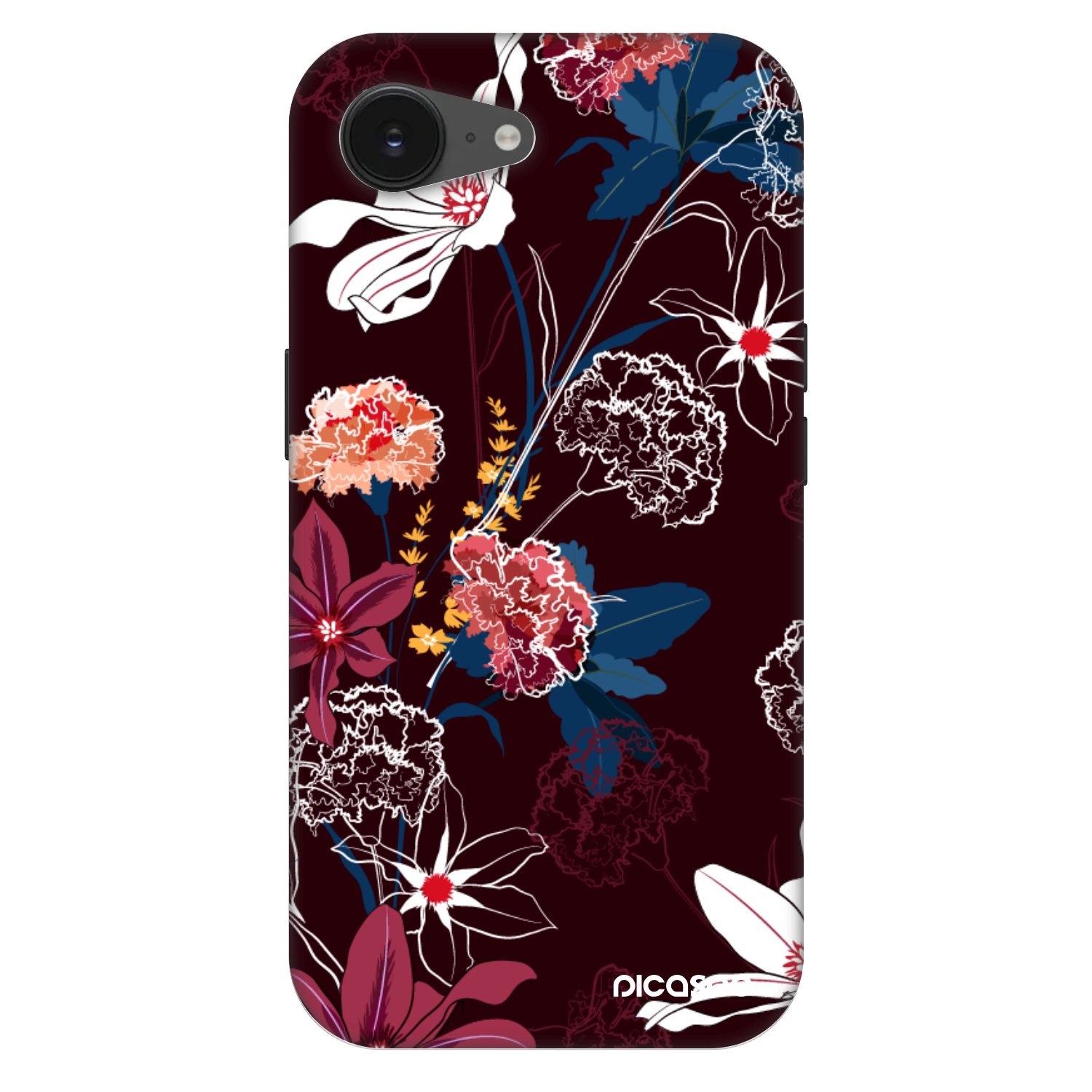 Picasee Fashion Case MagSafe pentru Apple iPhone 16e - Dark Meadow