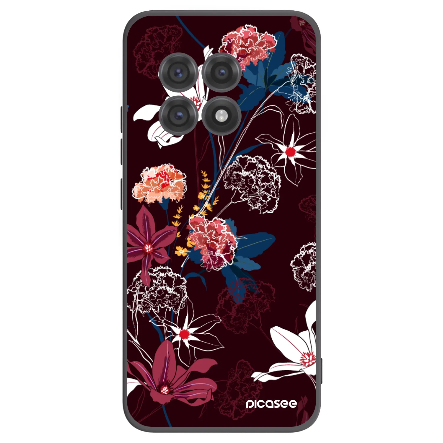 Picasee husă neagră din silicon pentru OnePlus 13R 5G - Dark Meadow