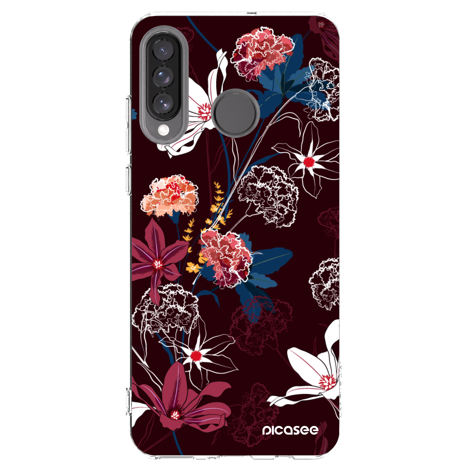 Picasee husă transparentă din silicon pentru Huawei P30 Lite - Dark Meadow