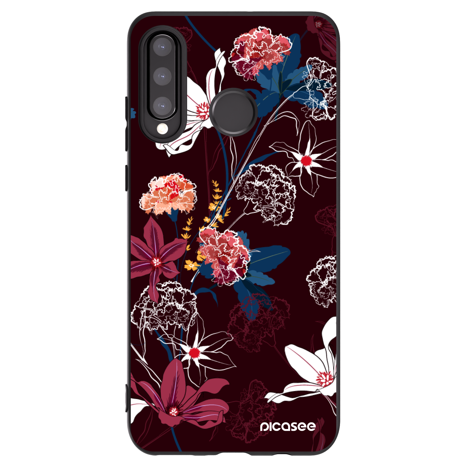 Picasee husă neagră din silicon pentru Huawei P30 Lite - Dark Meadow