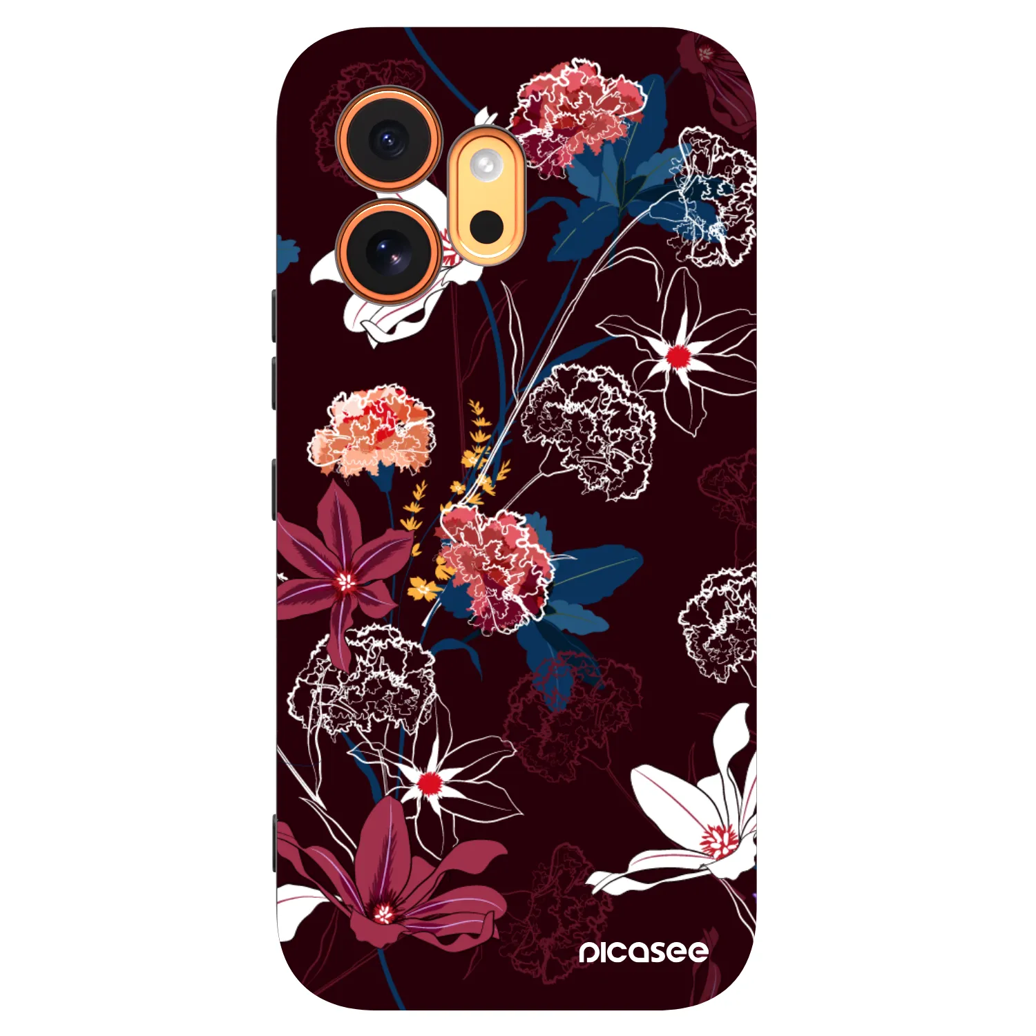 Picasee husă neagră din silicon pentru Honor 600 - Dark Meadow
