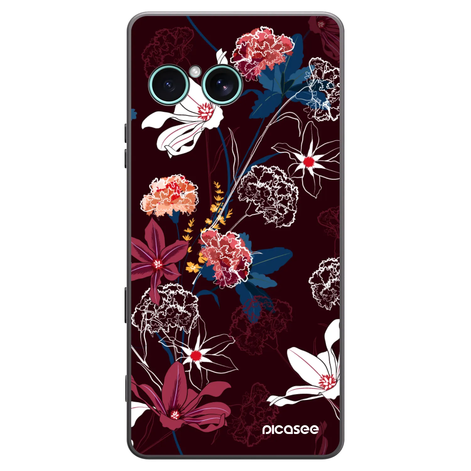 Picasee husă neagră din silicon pentru Sony Xperia 10 VII - Dark Meadow