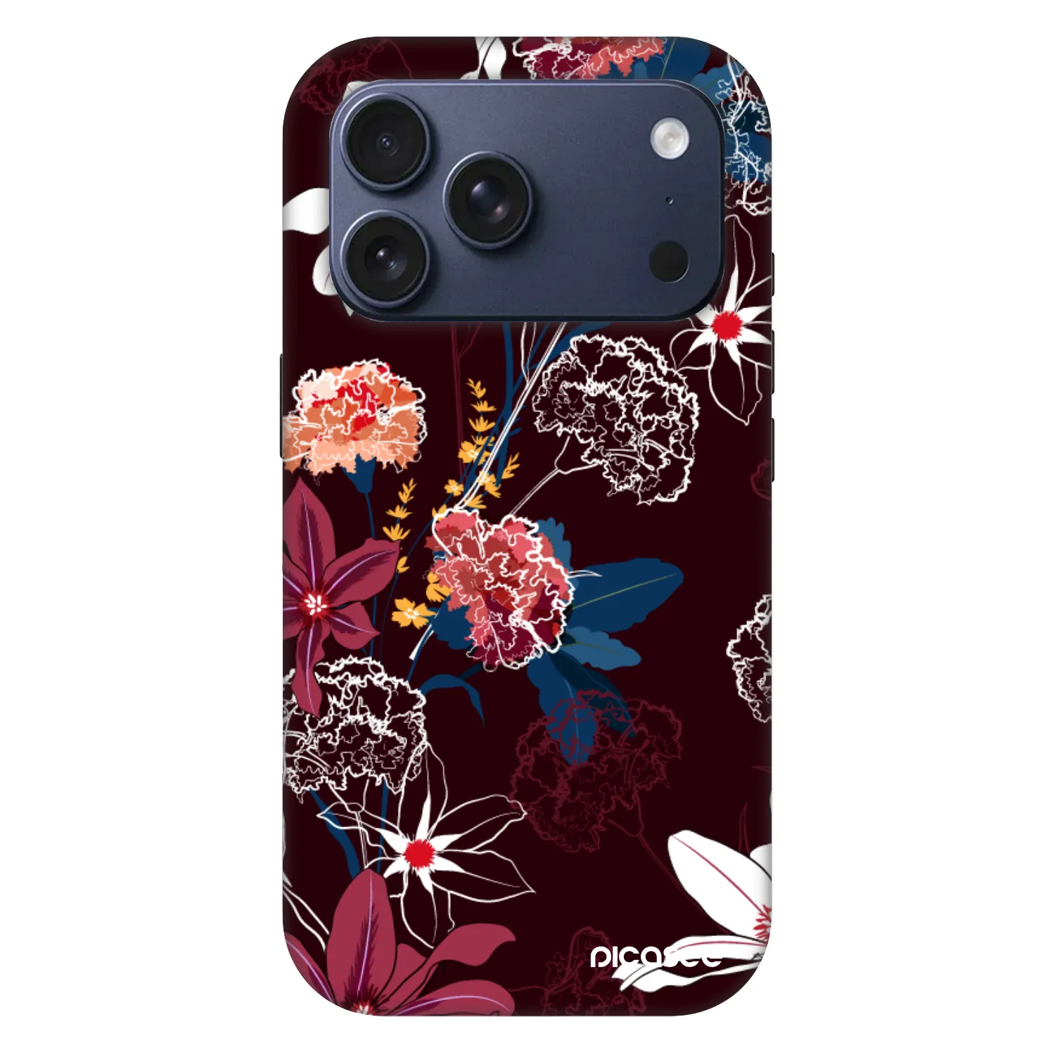 Picasee Fashion Case MagSafe pentru Apple iPhone 18 Pro - Dark Meadow