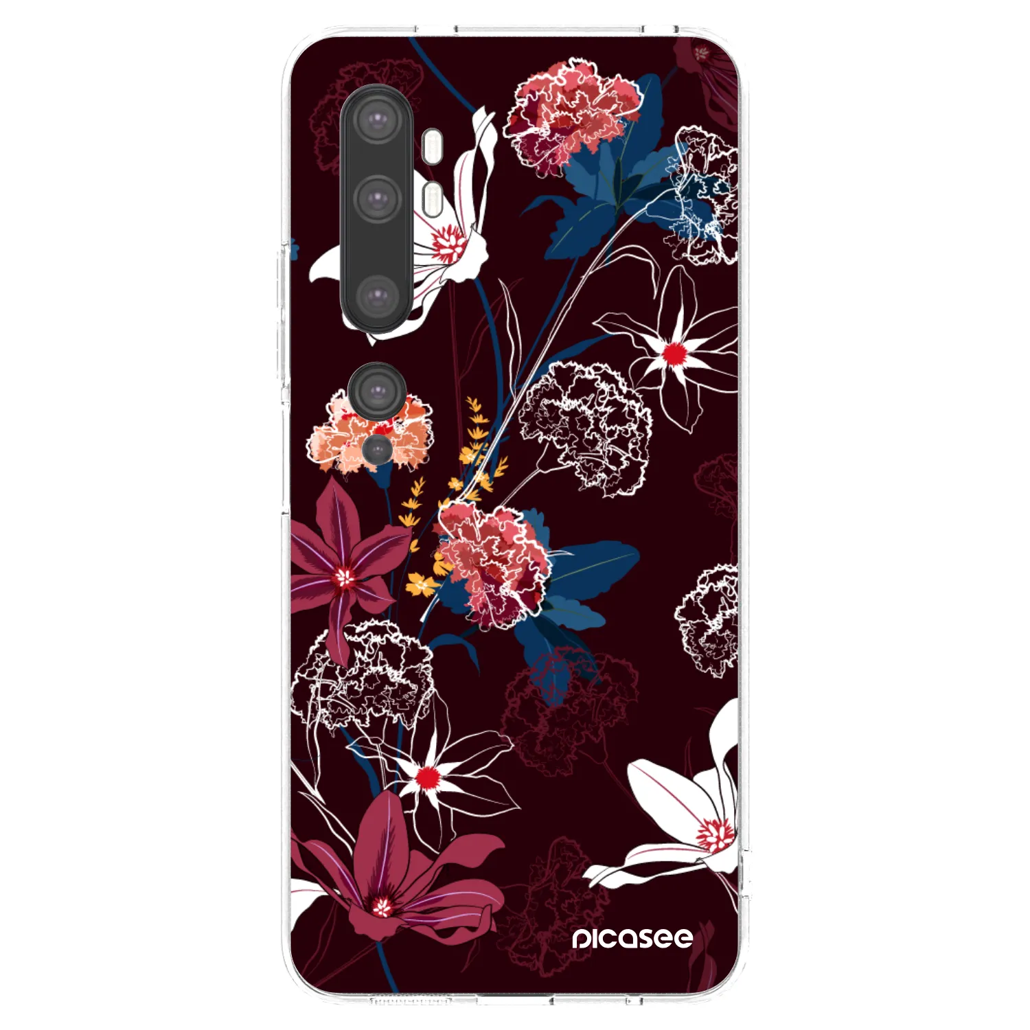 Picasee husă transparentă din silicon pentru Xiaomi Mi Note 10 (Pro) - Dark Meadow