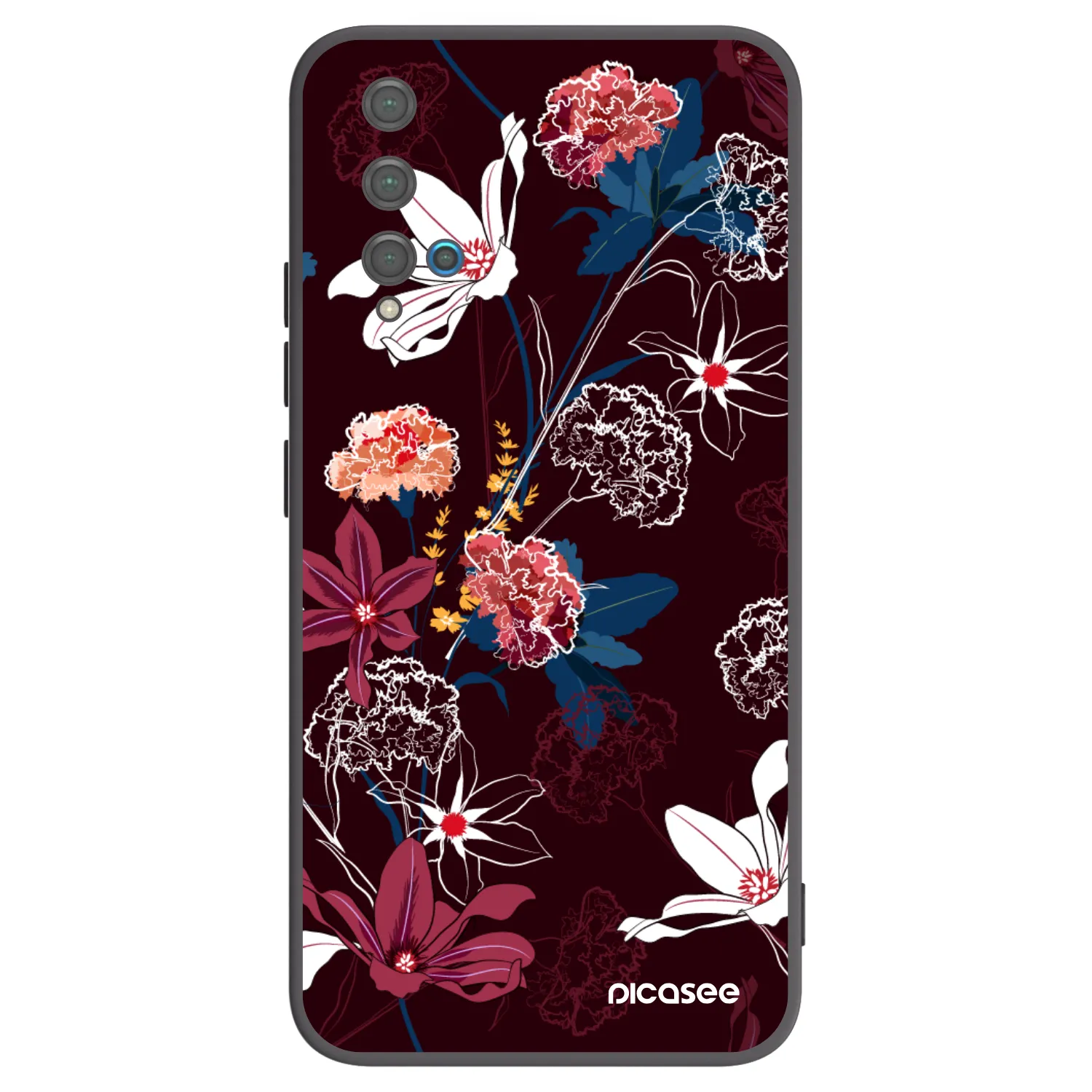 Picasee husă neagră din silicon pentru Huawei Nova 5T - Dark Meadow