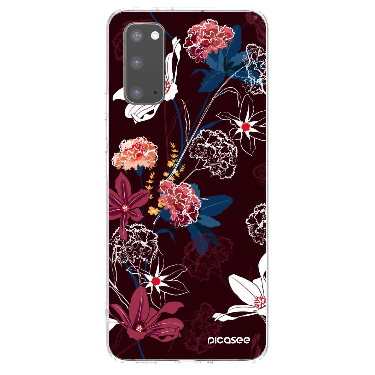 Picasee husă transparentă din silicon pentru Samsung Galaxy S20 G980F - Dark Meadow