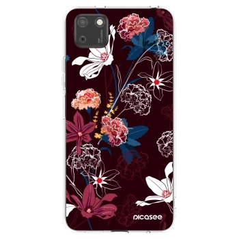 Picasee husă transparentă din silicon pentru Huawei Y5P - Dark Meadow