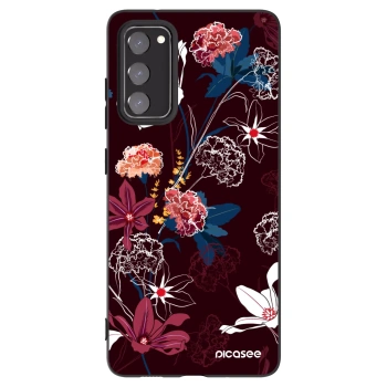 Picasee husă neagră din silicon pentru Samsung Galaxy S20 FE - Dark Meadow