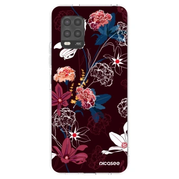Picasee husă transparentă din silicon pentru Xiaomi Mi 10 Lite - Dark Meadow