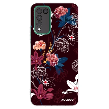 Picasee husă transparentă din silicon pentru Honor 10X Lite - Dark Meadow