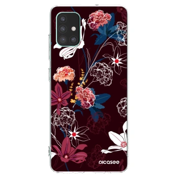 Picasee husă transparentă din silicon pentru Samsung Galaxy M51 M515F - Dark Meadow