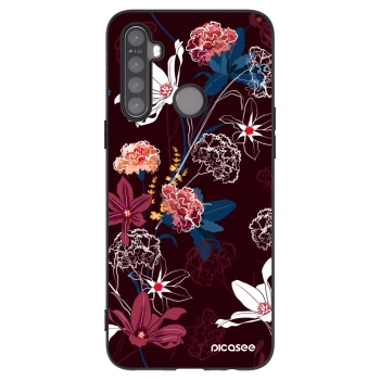 Picasee husă neagră din silicon pentru Realme 5 - Dark Meadow