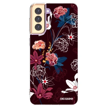 Picasee husă transparentă din silicon pentru Samsung Galaxy S21+ 5G G996F - Dark Meadow
