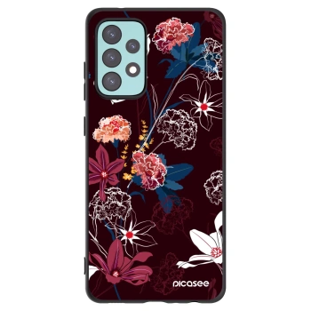 Picasee husă neagră din silicon pentru Samsung Galaxy A72 A725F - Dark Meadow
