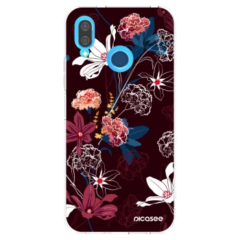 Picasee husă transparentă din silicon pentru Huawei P20 Lite - Dark Meadow