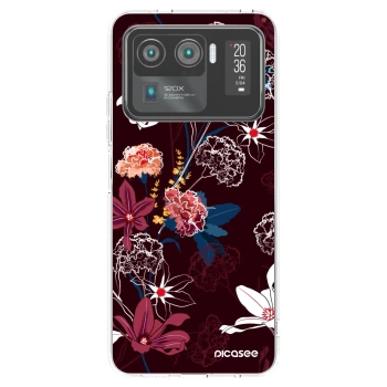 Picasee husă transparentă din silicon pentru Xiaomi Mi 11 Ultra - Dark Meadow