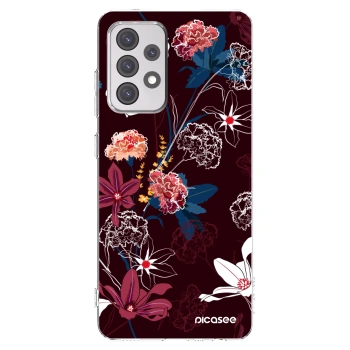 Picasee husă transparentă din silicon pentru Samsung Galaxy A52s 5G A528B - Dark Meadow