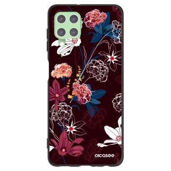 Picasee husă neagră din silicon pentru Samsung Galaxy A22 A225F 4G - Dark Meadow