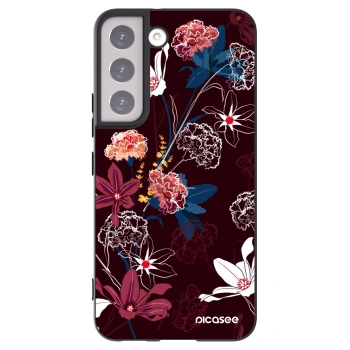 Picasee husă neagră din silicon pentru Samsung Galaxy S22 5G - Dark Meadow
