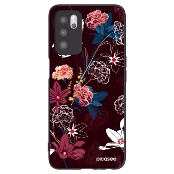 Picasee husă neagră din silicon pentru OPPO A16s - Dark Meadow