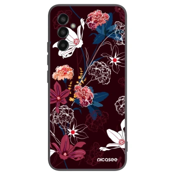 Picasee husă neagră din silicon pentru Samsung Galaxy M13 M135F - Dark Meadow