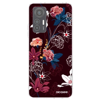 Picasee husă transparentă din silicon pentru Xiaomi 12 Lite - Dark Meadow