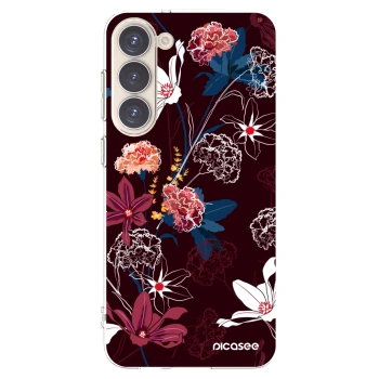 Picasee husă transparentă din silicon pentru Samsung Galaxy S23+ 5G - Dark Meadow