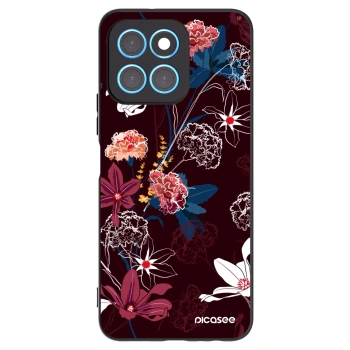 Picasee husă neagră din silicon pentru Honor X6 - Dark Meadow