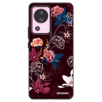 Picasee husă neagră din silicon pentru Xiaomi 13 Lite - Dark Meadow