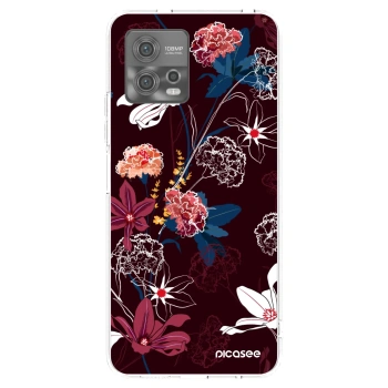 Picasee husă transparentă din silicon pentru Motorola Moto G72 - Dark Meadow