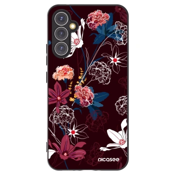 Picasee husă neagră din silicon pentru Samsung Galaxy A34 5G A346B - Dark Meadow