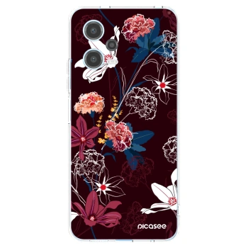 Picasee husă transparentă din silicon pentru Xiaomi Redmi Note 12 5G - Dark Meadow